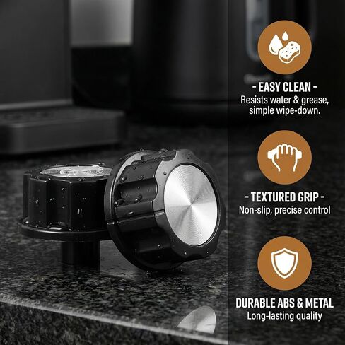 Replacement Knob for Air Fryer Parts : Universal Fryer Accessories Compatible with Stove Kitchen Appliance Control Knob for Home Cooking in Saudi Arabia