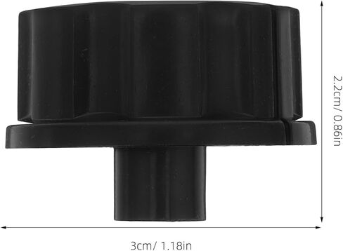 Replacement Knob for Air Fryer Parts : Universal Fryer Accessories Compatible with Stove Kitchen Appliance Control Knob for Home Cooking in Saudi Arabia