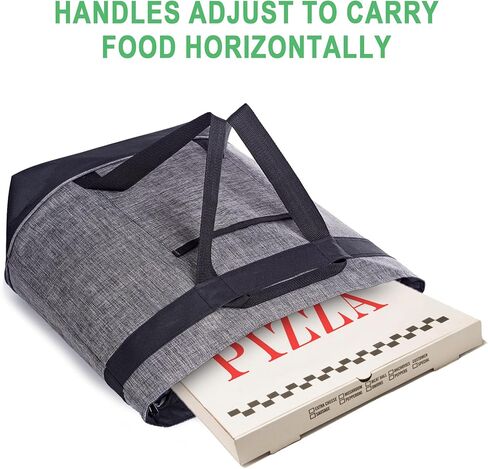 BeeGreen Insulated Cooler Bag Leakproof Freezer Shopping Tote for Groceries Heavy Duty Thermal Food Delivery Bag in Kuwait