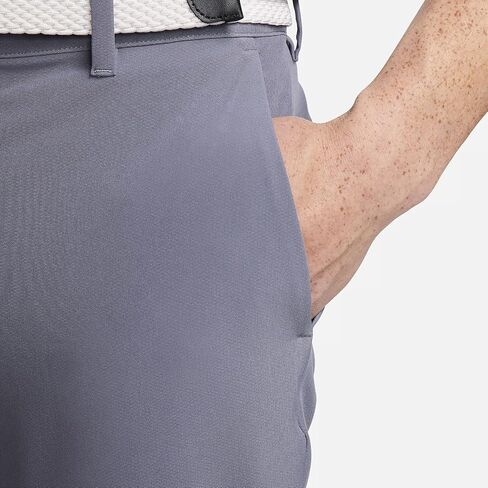 بنطال الجولف النحيف للرجال من Nike Tour Repel Flex (FD5624-003، كربون فاتح/أسود) مقاس 30x30 in Saudi Arabia