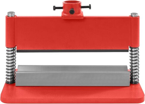 12" Press Brake Attachment, Hydraulic Press Accessories Kit, Heavy Duty Metal Bending Tool For Standard 12/20 Ton Hydraulic Shop Presses (Red) in Kuwait