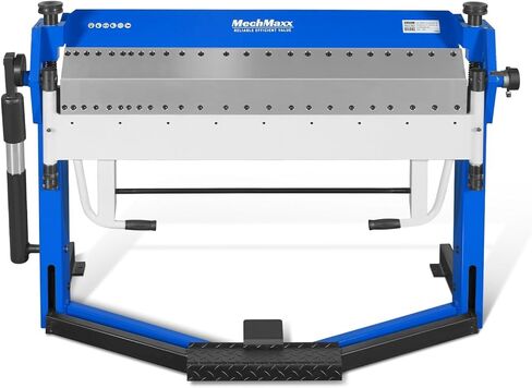 50-Inch Foot Clamp Pan and Box Brake, Industrial Heavy Duty Sheet Metal Folding Machine, 0–135° Bending Angle, 1.9" Clamping Lift, 2" Box Depth, Model PB2A5014 in Kuwait