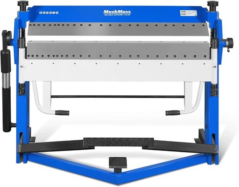 50-Inch Foot Clamp Pan and Box Brake, Industrial Heavy Duty Sheet Metal Folding Machine, 0–135° Bending Angle, 1.9" Clamping Lift, 2" Box Depth, Model PB2A5014 in Kuwait