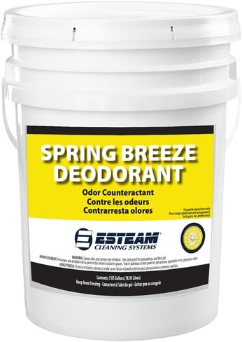 Esteam Spring Breeze Deodorant, Carpet and Fabric Deodorizer, Odor Counteractant, 5 Gallon Pail in Kuwait