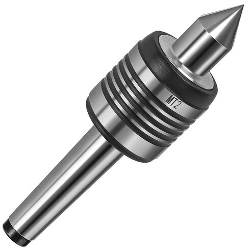 MT2 Morse Taper Live Center - محمل فولاذي مقوى عالي الدقة، رأس دوار للمخرطة الخلفية، وإكسسوارات تشغيل المعادن وخراطة الخشب in Saudi Arabia