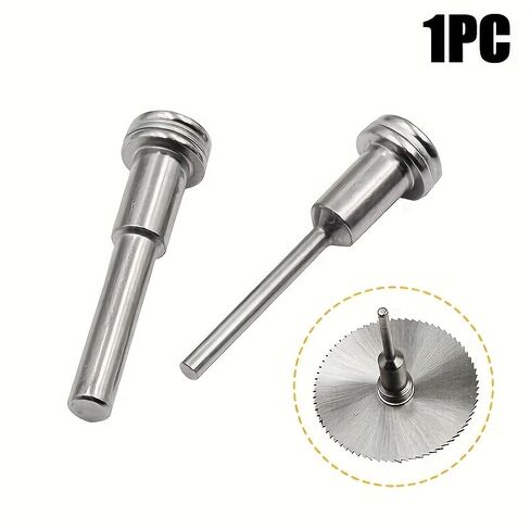 10PCS High-Speed Steel Cutting Disc Mandrel Durable Precision Shaft for Rotary Tools and Electric Grinders Metal Wood Plastic, 3.17x48mm in Saudi Arabia