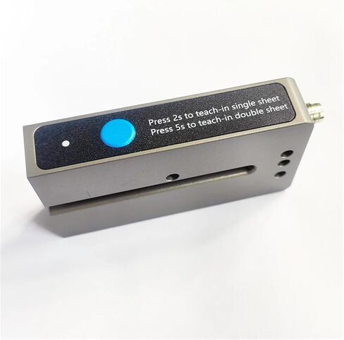 Ultrasonic Label Sensor Clear Label Detection S-2300NP FC-2300 Suitable All Labels. NPN+PNP Double Sheet Detection(M8 4pin Cable 2M) in Saudi Arabia