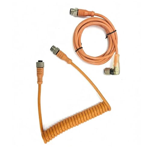 M8 M12 4-PINS Female Male Sensors Connecting Cable, Spring Type, Female to Male Changed 2M Length Standard ODM Supported(M8-4PINS 2M) in Saudi Arabia