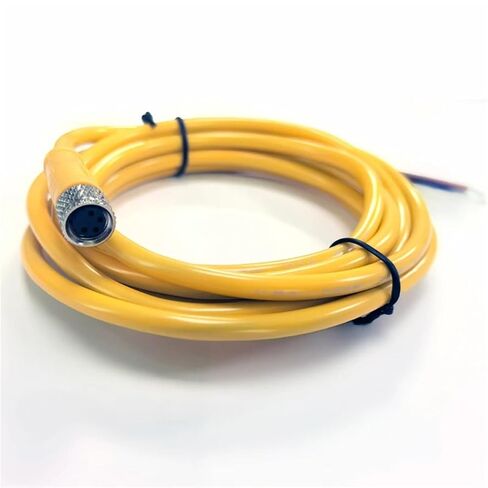 M8 M12 4-PINS Female Male Sensors Connecting Cable, Spring Type, Female to Male Changed 2M Length Standard ODM Supported(M8-4PINS 2M) in Saudi Arabia