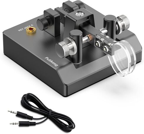 Putikeeg Morse Code Key (Grey) in Saudi Arabia