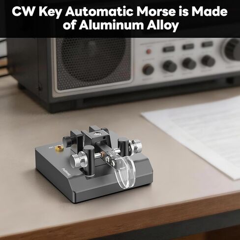 Putikeeg Morse Code Key (Grey) in Saudi Arabia
