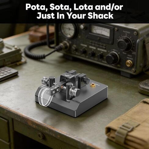 Putikeeg Morse Code Key (Grey) in Saudi Arabia