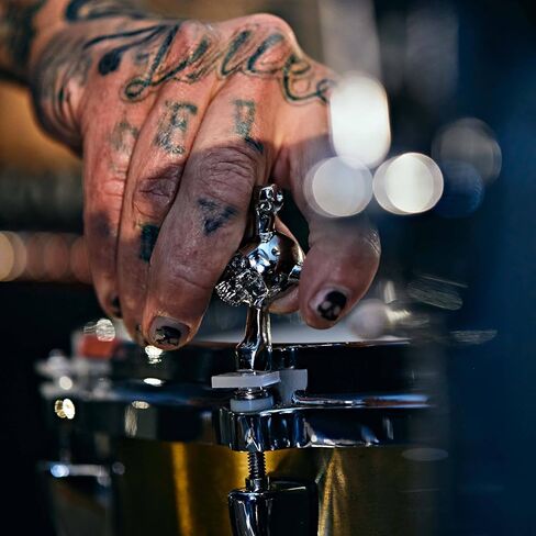 Buster and Punch Skull Drum Key Travis Barker Necklace in Saudi Arabia