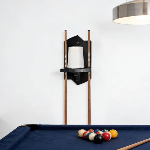 Cone Chalk Holder Wall Mount, Heavy-Duty Wood Pool Chalk Holder, Billiards Table Cone Chalk Holders with Mounting Hardware, Billiards Table Accessories in Kuwait