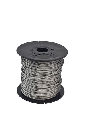 304 Stainless Steel Wire Cable Vinyl Coated, Outdoor Light Guide Wire, Suitable 1/16 Inch Overmolded to 3/32 Inch 200FT in Kuwait