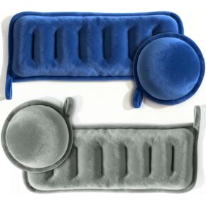 حزمة صغيرة من وسادة تسخين الأرز بالميكروويف مع عبوات ضغط دافئة ورطبة قابلة للاستخدام في الميكروويف للاسترخاء والدفء وأكياس فول قابلة لإعادة الاستخدام، عبوة من 4 قطع معطرة وغير معطرة in Kuwait