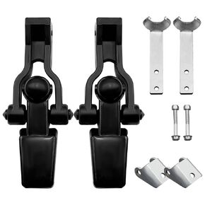 2PCS K147-107 315-5402 Hood Latch for Kenworth T600A T800 W900 C500 1985-2005 Latch Bracket Clamp Kit, Ball Style Hood Hook Replacement in Kuwait