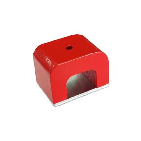 Strong Horseshoe Alnico Magnets, Red Cast Horseshoe Magnet with Keeper, U Shaped Magnet for Education, 30 lbs Heavy-Duty Alnico Powerful Nail Polish Magnets 1.77" in Kuwait