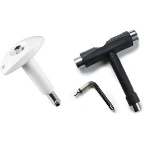 Skate Tools Kit Multi Function Portable Skateboard Bearing Press Tool Bearing Puller T Tool Accessory with T Type Allen Key and L Type Phillips for Roller Skates Skateboards Scooters in Kuwait