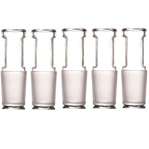 5Pcs 24/29 Glass Stopper Ground Joint Bottle Plug Lab Glassware in Kuwait