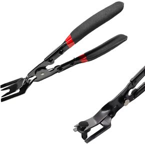 Panel Clip Removal Plier, Automotive Door Panel Upholstery Trim Clip Removal Tool Plier, Remove Push Pin and Press in Trim Clip Fasteners Lift Action Plier, Car Accessories in Kuwait