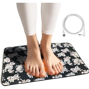 Grounding Mat for Feet - Grounding Well Mat with Anti-Slip Surface - Improves Sleep,Energy and Ailments, Reduces Stress - Complete Earthing Pad for feet, Desk, or Chair in Kuwait