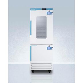 ACCUCOLD 10.74 cu.ft. Medical Refrigerator/Freezer Combination Unit, 24" Wide, Vaccine, Glass Door, White- ARFG15PVDL2B Digital Data Logger (DDL) Included (24 Inch) in Kuwait