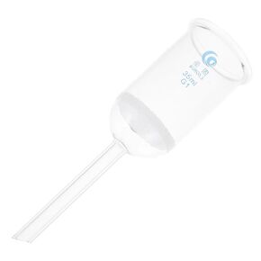 OUNONA Glassware Filtering Funnel 35ml Acid-Resistant Laboratory Sand Core Funnel for Lab Use in Saudi Arabia