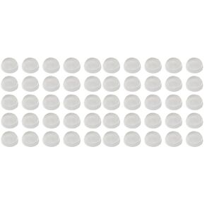 64 Pcs Cabinet Door Bumpers Clear Self Adhesive Pads 0.47 Inch Noise Dampening Soft Close Bumpers for Cabinets Drawers Kitchen Furniture Protection in Kuwait