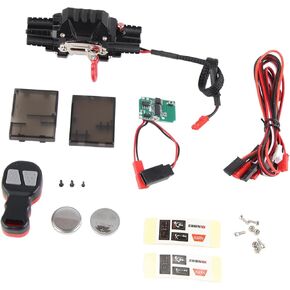 مجموعة ونش RC، جهاز استقبال ونش معدني أوتوماتيكي مزدوج مقلد لجهاز التحكم عن بعد يناسب السيارة (النوع B) in Kuwait