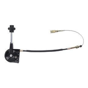 Excavator Throttle Cable, Easy Installation Sturdy Stainless Steel PU Enhanced Safety Manual Throttle Control Cable, Mini Excavator Parts for EX230 Excavator or Mixers (0.6m) in Kuwait