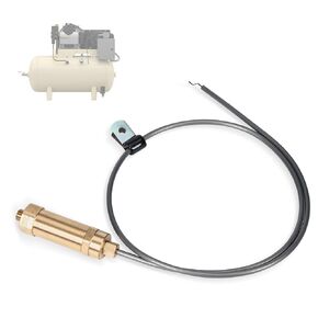 23426687 Throttle Control Cable for Ingersoll Rand 8HP-13HP Engines, Throttle Cable Whip Style, Brass & Stainless Steel Construction with Clip in Kuwait