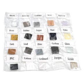 EISCO Materials Collection Set, Educational Exploration, Set of 20 Magnetic and Non-Magnetic Materials in Kuwait