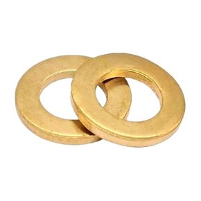 Flat Washers,Bolt Repair,Brass M2-M20 Pack of 5-100 Pcs(M16x30x2mm 5pcs) in Kuwait