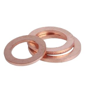 Flat Washers,Bolt Repair,10 Pcs Copper Sealing Washer Seal Ring Fitting M12-M18 1.5 Mm for Boat(M18x27mmx1.5mm) in Kuwait