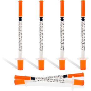 30 Pack U-100 1ml 30G 5/16 Inch 8mm Jeringa, Individual Wrapped in Kuwait