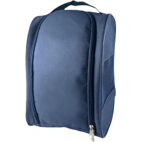 قطعتان من حقيبة أحذية الجولف للسفر، حقيبة حمل أحذية رياضية بسحاب للاستخدام الخارجي مع تهوية، حقيبة تخزين أحذية واقية للرجال والنساء (قطعتان - أسود) in Kuwait