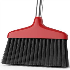 Handy Broom, Indoor/Outdoor Brooms, Duty Kitchen Broom, for Home Garage Kitchen Office Courtyard Lobby Patio Lawn Concrete (1, Red) in Kuwait