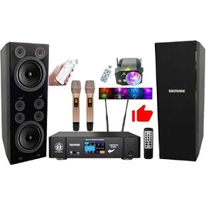 SINGTRONIC Complete 4000 WATTS Professional Karaoke System Package Free Unlimited YouTube Songs in Kuwait