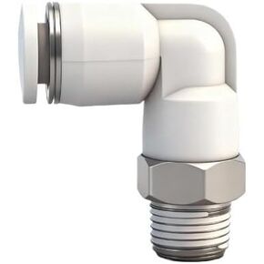 1 قطعة أنابيب هواء النحاس هوائي موصل سريع 90 درجة الزاوية اليمنى الكوع الأبيض موصل سريع PL8-02/10-03mm6-01(WhitePL4-02) in Kuwait