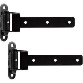 مسمار شديد التحمل على اللحام على محمل أسطواني مكرنك بمفصلات حزام مقاس 13 بوصة لبوابة سياج معدني خشبي ثقيل كبير وباب جراج يصل إلى 1100 رطل، حجم كبير بمفصلة تشحيم دوران 180 درجة (عبوتان) in Kuwait