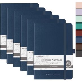 Blank Hardcover Sketch Book Notebook, 140 Pages 120Gsm Thick Journal for Drawing,School,Work,Diary，5.7''*8.3'',Burgundy in Saudi Arabia