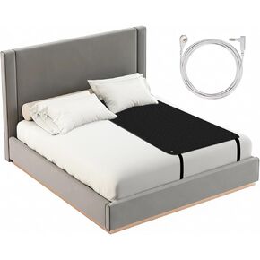 Grounding Mat for Bed, Grounding Pad for Sleeping, Grounding Mattress with Grounding Wire, Grounding Sheets Earth Connected Grounded Pad for Better Sleeping, Balance, 27x78Inch in Kuwait