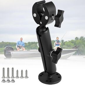 Trolling Motor Stabilizer Mount, 360° Adjustable, for Minn kota Terrova/Riptide Terrova/Ulterra/PowerDrive, Tough-Claw Boat Trolling Motor Shaft Reduces Bounce, Max to 1.5" Diameter Bar in Kuwait