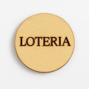 200 of 3/4 inch Loteria Wood Chips for Loteria Game Night or Class Fun in Saudi Arabia