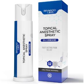5% Lidocaine Spray Pain Relief - Maximum Strength Numbing Spray with Arnica & Emu Oil - Topical Anesthetic for Burns, Pain & Itch Relief - 1oz in Kuwait