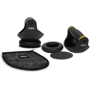 TRX Push-It - مقابض تمرين الضغط لتدريبات القوة، وتمارين الصالة الرياضية المنزلية، ومعدات تمرين الجزء العلوي والجزء الأساسي من الجسم، وحوامل دفع مريحة لتدريب الصدر والذراعين وعضلات البطن in Kuwait