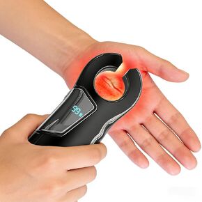 مكتشف الأوردة للوصول إلى الوريد - عارض الأوردة المحمول LED مع سطوع قابل للتعديل، شاشة رقمية - مناسب لجميع ألوان البشرة والممرضات والعيادات والاستخدام المنزلي (أسود) in Kuwait