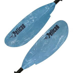 Pelican - Poseidon Paddle - Aluminum Shaft with Reinforced Fiberglass Blades - Lightweight, Adjustable Kayaks Paddles - Perfect for Kayaking Boating in Kuwait