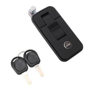 Zinc Alloy Compression Latch with 2 Keys, Keylock Security, 95x45mm Hole Size for RV/Boat Cabinets (1-6mm Door Thickness) in Kuwait